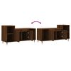 vidaXL TV-Schrank Braun Eichen-Optik 100x35x55 cm Holzwerkstoff