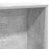 vidaXL B&uuml;cherregal Betongrau 60x24x120 cm Holzwerkstoff