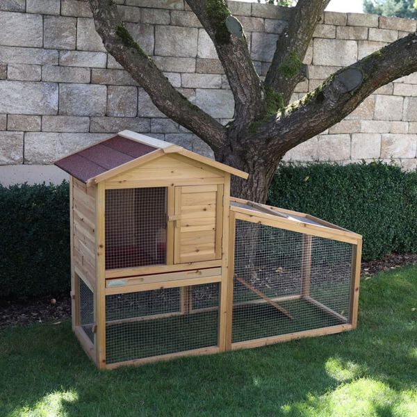 Kerbl Nagerstall Freetime 140x65x100 cm Holz Lasiert