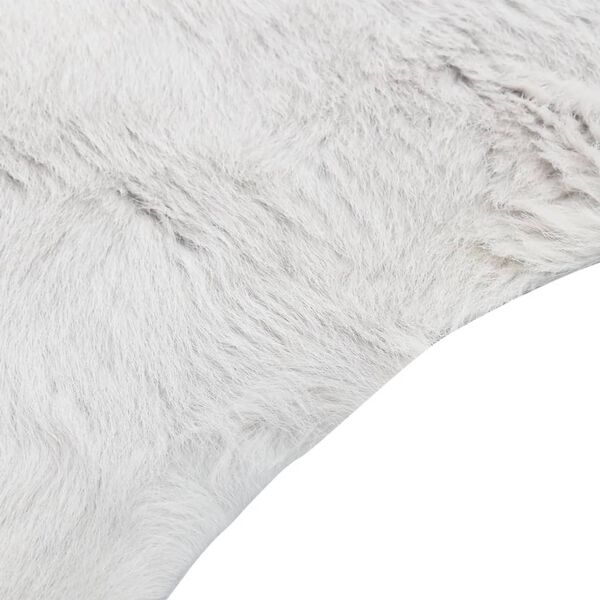 vidaXL Kalbsfell Mischschwarz und Wei&szlig; 70x100 cm