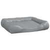 vidaXL Hundebett Hellgrau 120x100x27 cm Kunstleder