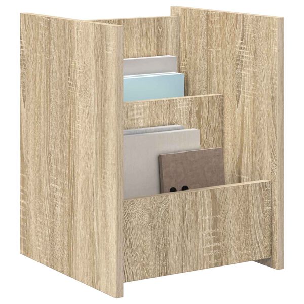 vidaXL Magazinregal Sonoma-Eiche 35 x 35 x 45 cm Holzwerkstoff