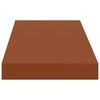 vidaXL Wandregal Wandmontiert Rot 90 x 23,5 x 4 cm Holzwerkstoff