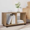 vidaXL Rollschrank Artisan-Eiche 72x33x42,5 cm Holzwerkstoff