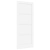 vidaXL Interior T&uuml;r 83 x 202 cm Sperrholz Wei&szlig;