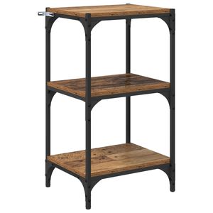 vidaXL B&uuml;cherregal Altholz 40 x 33 x 70,5 cm Holzwerkstoff