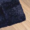 vidaXL Teppich Shaggy Hochflor NAVARRA Marineblau 120x170 cm Polyester