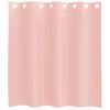 vidaXL Voile Vorhänge mit Ösen 2 Stk. Rosa 140x140 cm