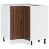 vidaXL K&uuml;chen-Eckunterschrank Porto Braun Eichen-Optik Holzwerkstoff