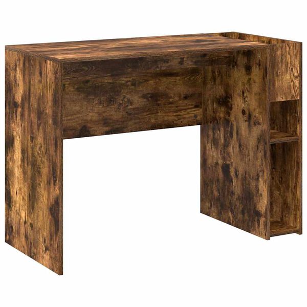 vidaXL Schreibtisch Ger&auml;ucherte Eiche 109 x 50 x 78 cm Holzwerkstoff