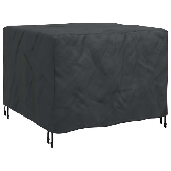 vidaXL M&ouml;belbezug Uni Schwarz 100 x 100 x 70 cm 600D