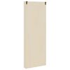 vidaXL Wanddisplay-Case mit Regal Beige 21 x 4,5 x 59 cm Holzwerkstoff