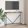 vidaXL Konsolentisch Altholz 102 x 23 x 75 cm Holzwerkstoff
