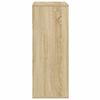 vidaXL B&uuml;cherregal Sonoma-Eiche 66x31x80 cm Holzwerkstoff