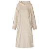 vidaXL Decken-Hoodie Beige S Flanell