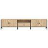 vidaXL TV-Schrank mit Schublade Sonoma-Eiche 200x25x44cm Holzwerkstoff