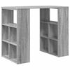 vidaXL Schreibtisch Graues Sonoma 90 x 50 x 75 cm Holzwerkstoff