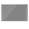 vidaXL Badspiegel mit LED-Leuchten 100×60 cm