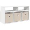 vidaXL Lowboard mit Schubladen Wei&szlig; 72 x 22,5 x 38 cm