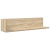 vidaXL Wandregale 2 Stk. Sonoma-Eiche 75x16,5x16,5 cm Holzwerkstoff