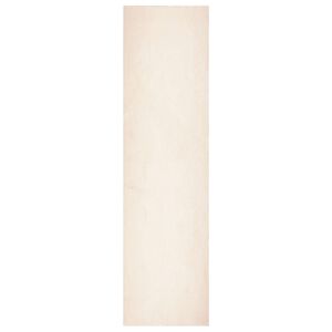 vidaXL Mittlerer Flor weicher und waschbarer Teppich HUARTE Beige