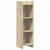 vidaXL B&uuml;cherregal Sonoma-Eiche 30 x 30 x 111 cm Holzwerkstoff