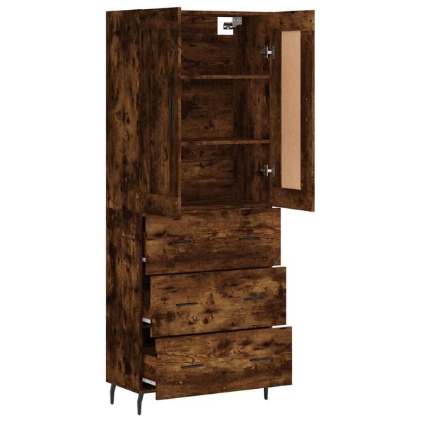 vidaXL Highboard R&auml;uchereiche 69,5x34x180 cm Holzwerkstoff
