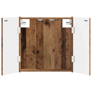 vidaXL Dartboard Schrank ARNHEM Altholz 52,5 x 10,5 x 53,5 cm