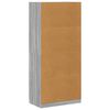 vidaXL Kleiderschrank Grau Sonoma 90x52x200 cm Holzwerkstoff