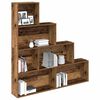 vidaXL Bücherregal Altholz-Optik 157x24x160 cm Holzwerkstoff
