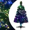 vidaXL K&uuml;nstlicher Weihnachtsbaum Glasfaser 64 cm Gr&uuml;n