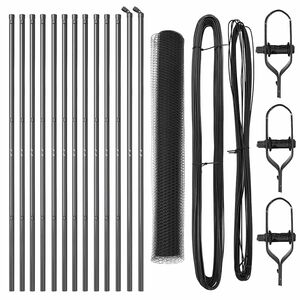 vidaXL Zaunpfosten Grau