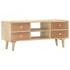 vidaXL TV-Schrank 110×30×45 cm Mango Massivholz