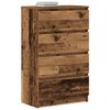 vidaXL Sideboard Altholz-Optik 60x35x98,5 cm Holzwerkstoff
