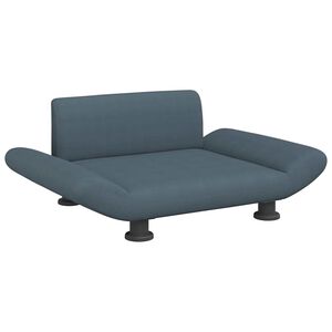 vidaXL Hundebett Dunkelgrau 70x45x28 cm Stoff