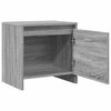 vidaXL Nachttisch Grau Sonoma 45x34x44,5 cm Holzwerkstoff