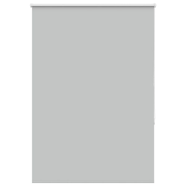 vidaXL Verdunkelungsrollo Hellgrau 115x150cm Stoffbreite 110,7cm