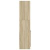 vidaXL Highboard Sonoma-Eiche 63x33x140 cm Holzwerkstoff
