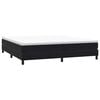 vidaXL Boxspringbett ohne Matratze Schwarz 200x220 cm Samt