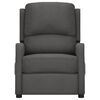 vidaXL Relaxsessel Elektrisch Dunkelgrau Stoff