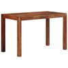 vidaXL Esstisch 120x60x76 cm Massivholz Akazie