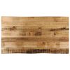vidaXL Tischplatte mit Baumkante 110x60x3,8 cm Raues Mango Massivholz