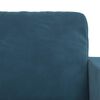 vidaXL Sofa 2 pcs Blau Gesamtabmessungen: 138 x 78 x 80 cm (B x T x H)