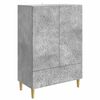 vidaXL Sideboard Betongrau 66 x 34,5 x 95 cm Holzwerkstoff