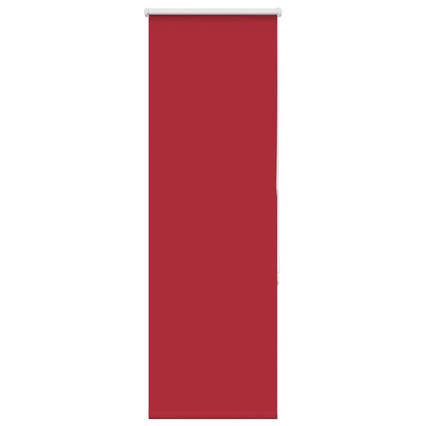 vidaXL Verdunkelungsrollo Rot 50x175 cm Stoffbreite 45,7 cm Polyester