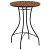 vidaXL Mosaik-Bistrotisch Terrakotta &Oslash;50x70 cm Keramik