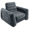 Intex Ausziehbarer Sessel 117x224x66 cm Dunkelgrau