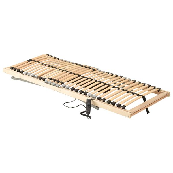 vidaXL Lattenrost Elektrisch mit 28 Latten 7 Zonen 80x200 cm