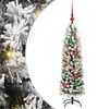 vidaXL K&uuml;nstlicher Weihnachtsbaum mit 150 LEDs mit St&auml;nder Gr&uuml;n 120 cm