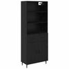 vidaXL Highboard 2 stk. Schwarz Eichen-Optik 69,5 x 34 x 180 cm